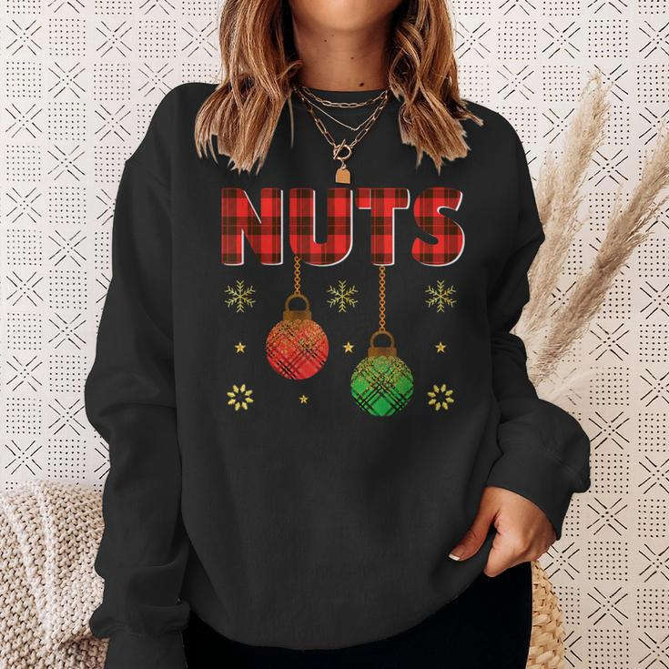 Chest Nuts Christmas Matching Adult Couple Chestnuts Sweatshirt Gifts for Her