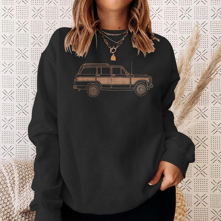 Classic Wagon Suv Sweatshirt Gifts for Her