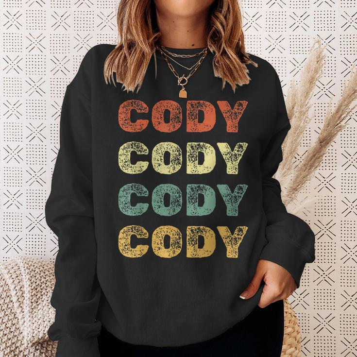Cody Personalized Retro Vintage Gift For Cody Sweatshirt Gifts for Her