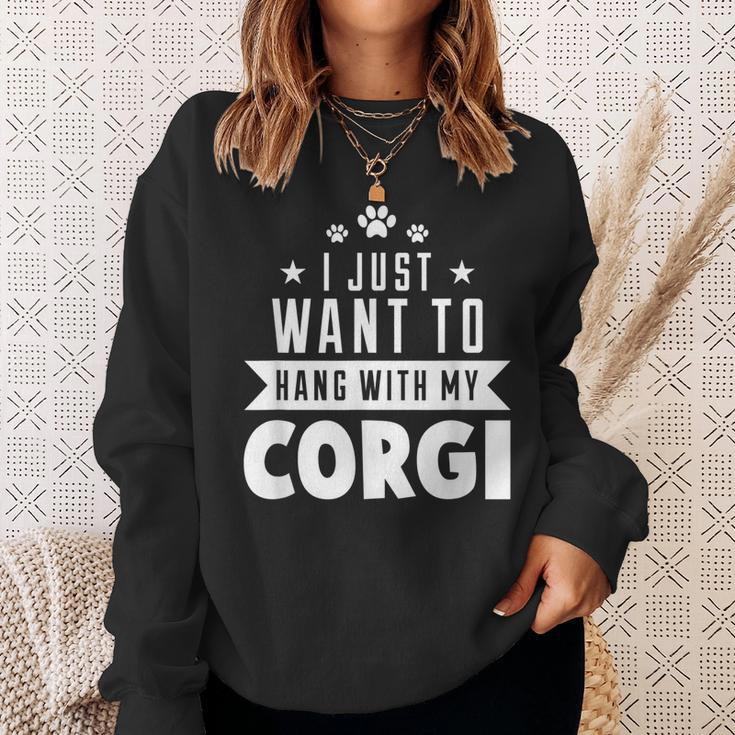 Corgi Dog For Girls Boys Sweatshirt Gifts for Her