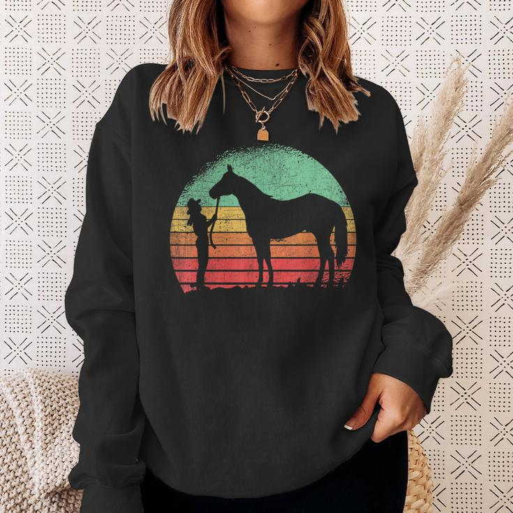 Cowgirl Horse Riding Texas Ranch Rider Western Sweatshirt Gifts for Her