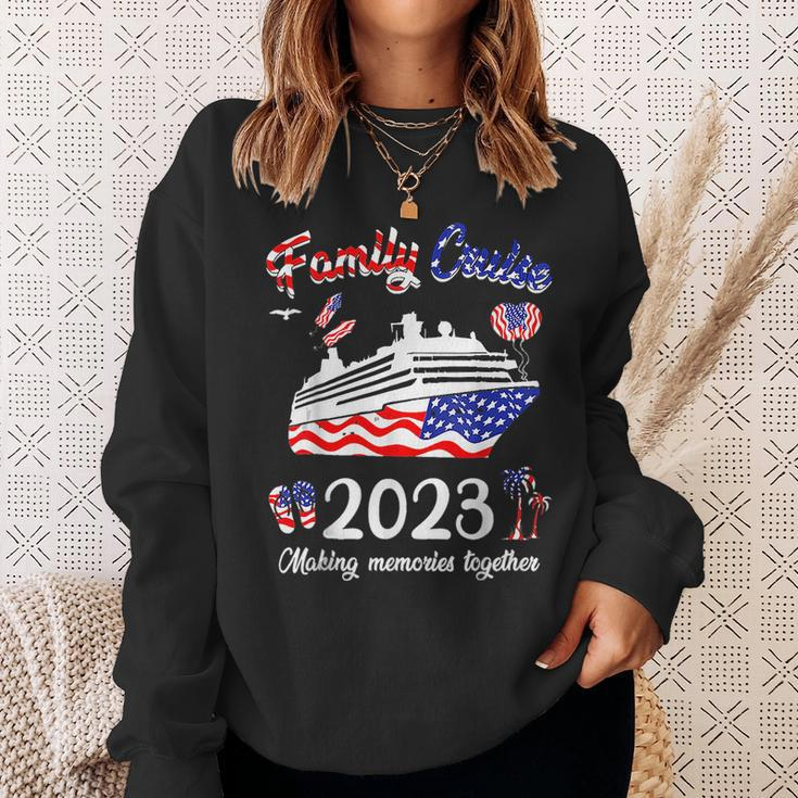 Cruise Family 2023 4Th Of July Cruise Ship Sweatshirt Gifts for Her