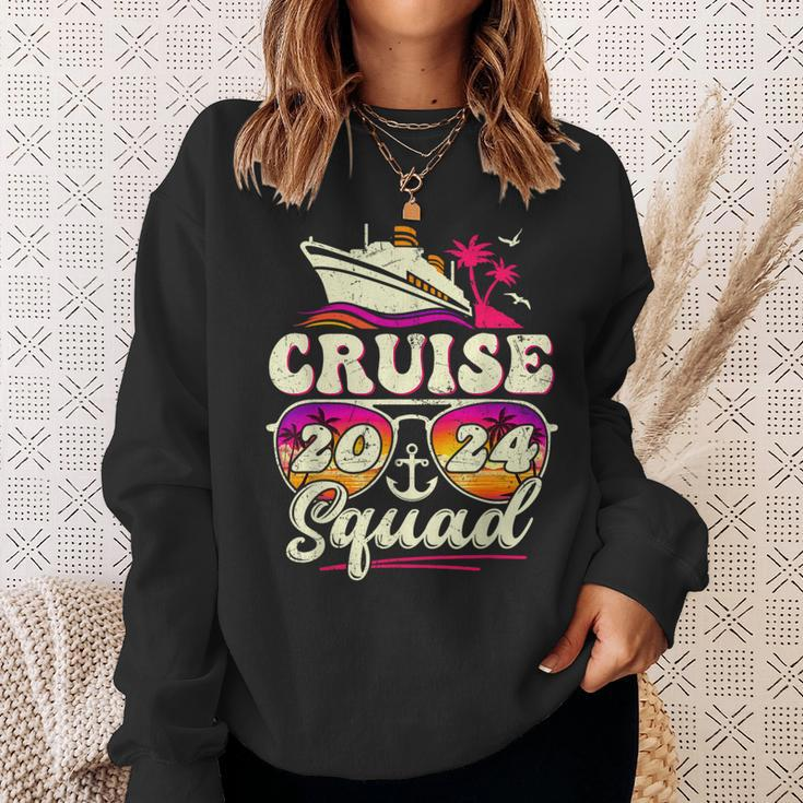 Cruise Squad 2024 Family Vacation Matching Family Group Sweatshirt Gifts for Her
