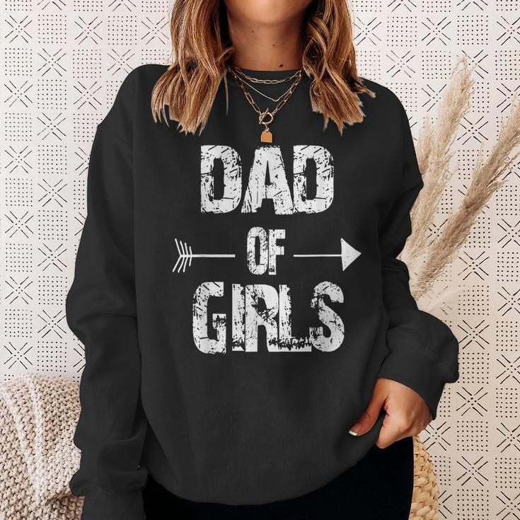 Dad Of Girls Sweatshirt Gifts for Her