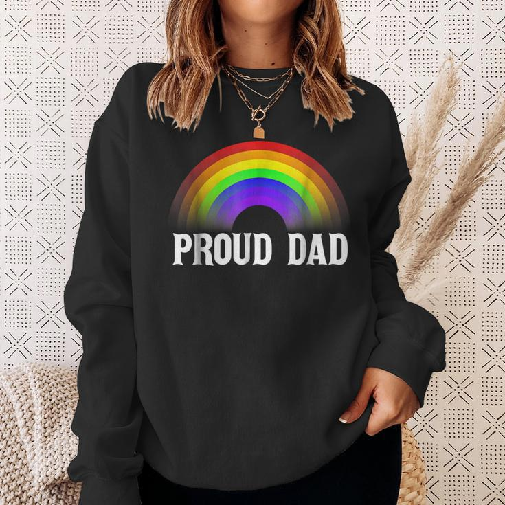 Dad Proud Dad Father Lgbtq Gift For Mens Sweatshirt Gifts for Her