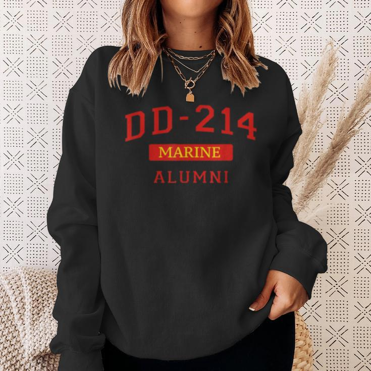 Dd214 Alumni Gift Dd214 Jarhead Us Veteran Armed Forces Sweatshirt Gifts for Her
