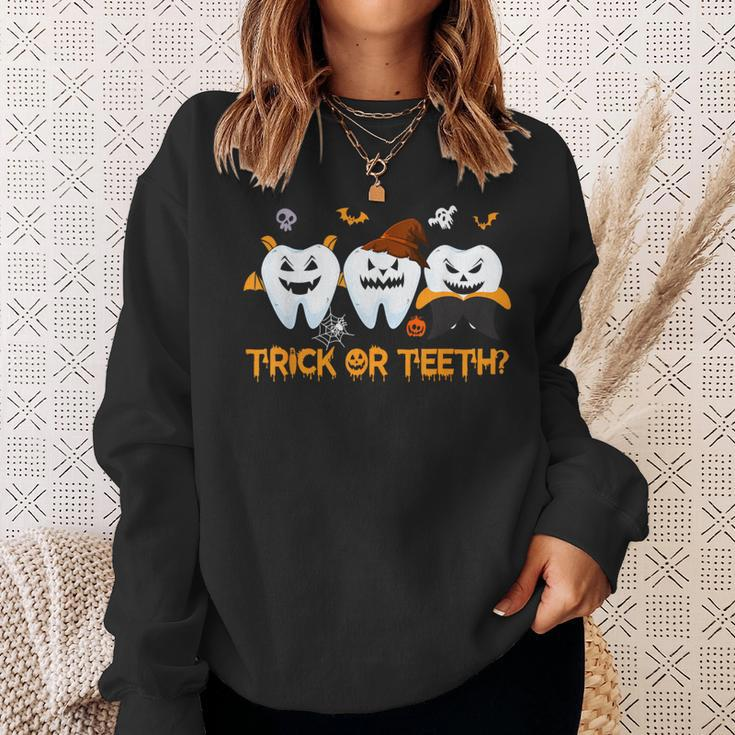 Dental Squad Trick Or Th Dentist Halloween Costume Sweatshirt Gifts for Her