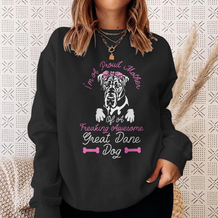 Dog Breed Mom Dog Owner Great Dane Mom Sweatshirt Gifts for Her