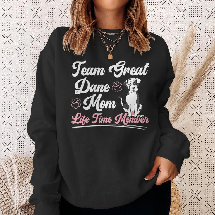 Dog Breeder Mom Dog Owner Great Dane Mom Sweatshirt Gifts for Her