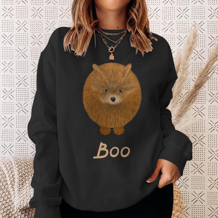 Dog Pomeranian My Little Pomeranian Boo A Dog Lovers Tee Sweatshirt Gifts for Her