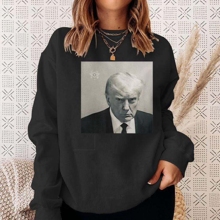 Donald Trump Shot Republican Arrest President Maga 2024 Sweatshirt Gifts for Her