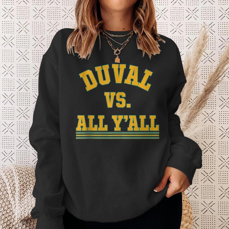 Duval Vs All Y’All Sweatshirt Gifts for Her