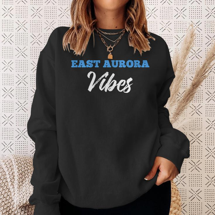 East Aurora Vibes Simple City East Aurora Sweatshirt Gifts for Her