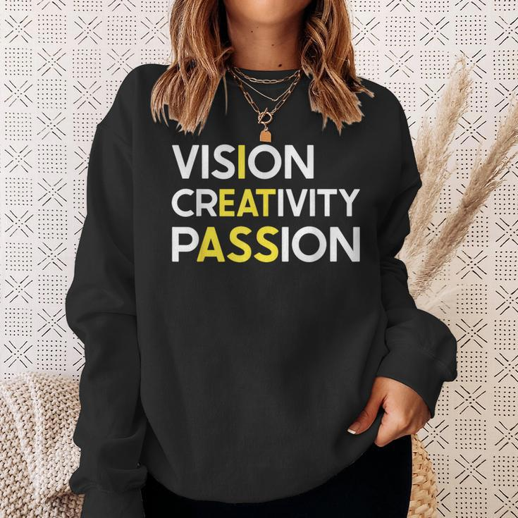 I Eat Ass Vision Creativity Passion Secret Message Sweatshirt Gifts for Her