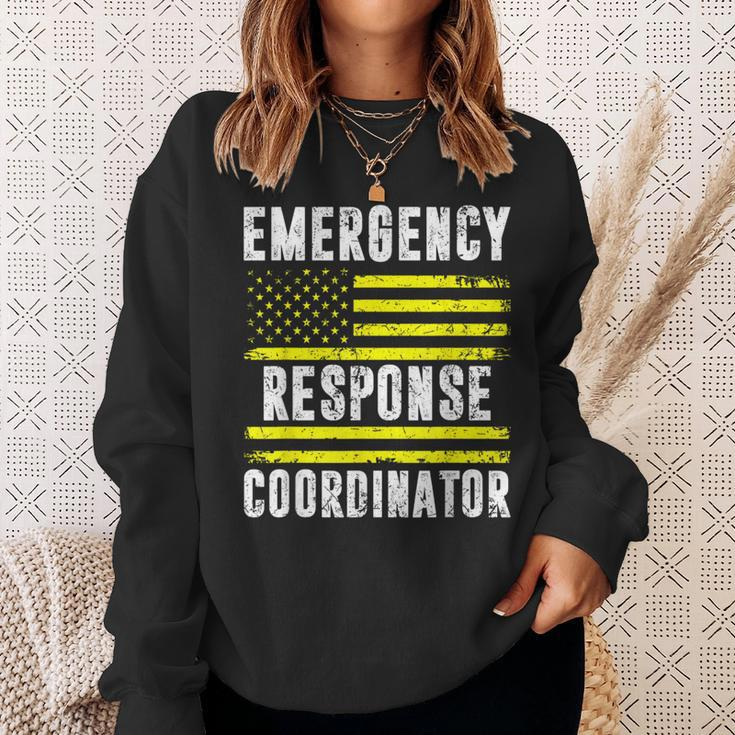 Emergency Response Coordinator 911 Operator Dispatcher Sweatshirt Gifts for Her