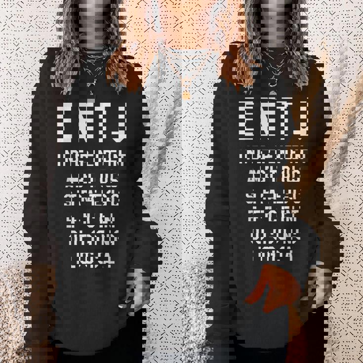 Entj Extrovert Personality Sweatshirt Gifts for Her