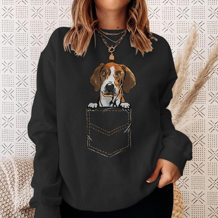 Estonian Hound Puppy For A Dog Owner Pet Pocket Sweatshirt Gifts for Her