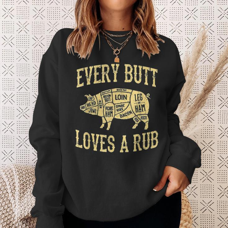 Every Butt Loves Deserves A Goodrub Bbq Pork Sweatshirt Gifts for Her