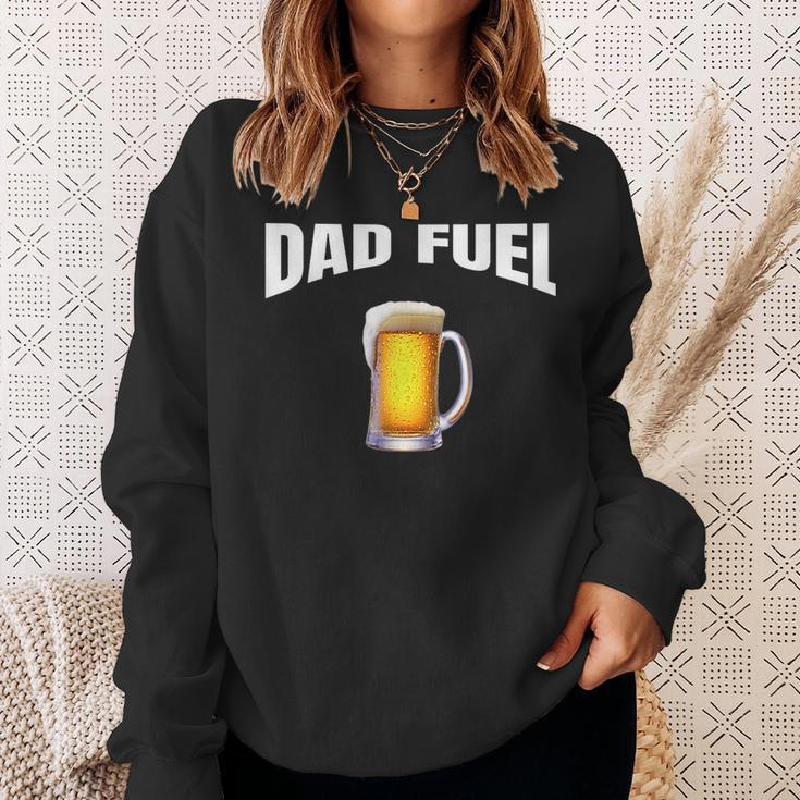 Fathers Day Birthday Great Gift Idea Dad Fuel Fun Funny Sweatshirt Gifts for Her