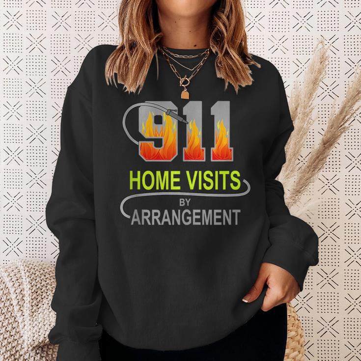 Firefighter And Fire Department With Pride And Honor Sweatshirt Gifts for Her