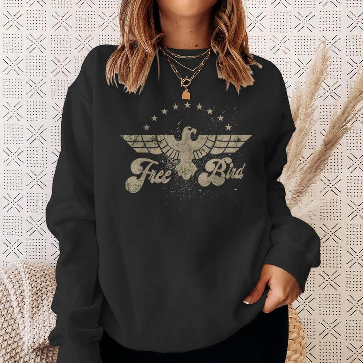 Free Bird Fiery For Music Lovers Sweatshirt Gifts for Her