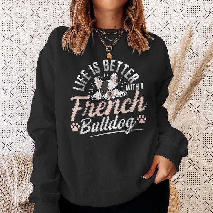 French Bulldog Design For A French Bulldog Owner Sweatshirt Gifts for Her
