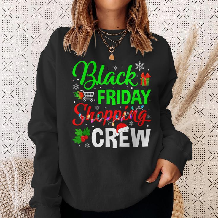 Friday Shopping Crew Christmas Black Shopping Family Group Sweatshirt Gifts for Her