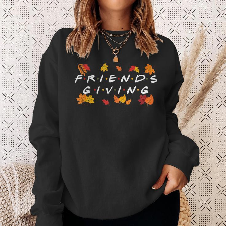 Friendsgiving Fall Autumn Friends & Family Sweatshirt Gifts for Her