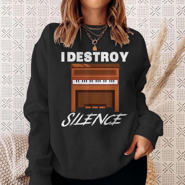 Celesta I Destroy Silence New Year Sweatshirt Gifts for Her