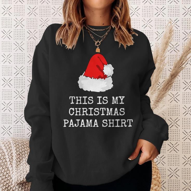 Christmas Pajama Nigh Or Holiday Sleepwear Sweatshirt Gifts for Her