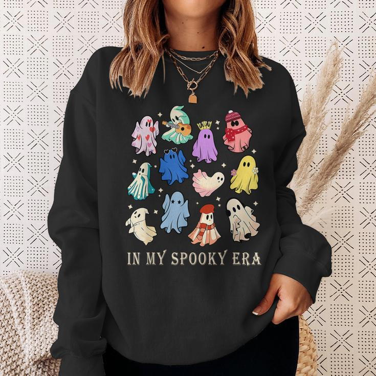 Cute Ghost Halloween Costume Lover In My Spooky Era Sweatshirt Gifts for Her