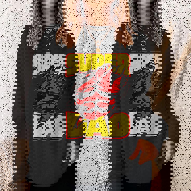 Funny Fatherss Day Dads Birthday Super Dad Hero For Dad Sweatshirt Gifts for Her Funny Fatherss Day Dads Birthday Super Dad Hero For Dad Sweatshirt Gifts for Her