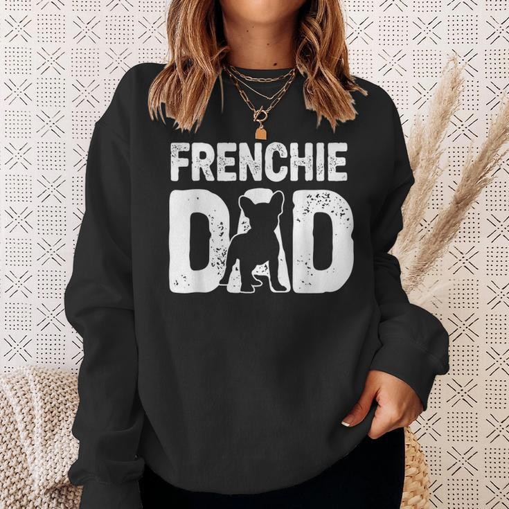 Funny Frenchie Dad Dog Lover French Bulldog Father Dog Owner Sweatshirt Gifts for Her