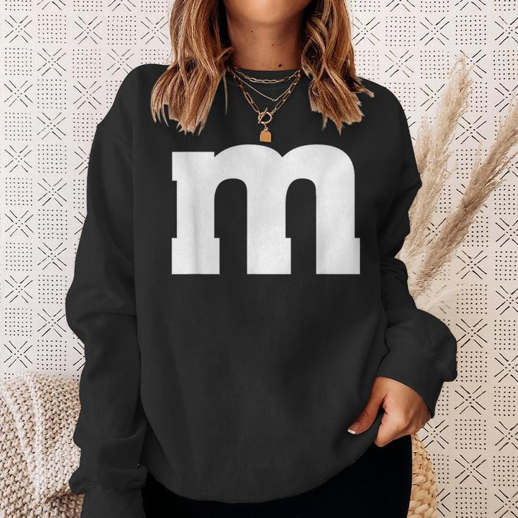 Letter M Groups Halloween 2023 Team Groups Costume Sweatshirt Gifts for Her
