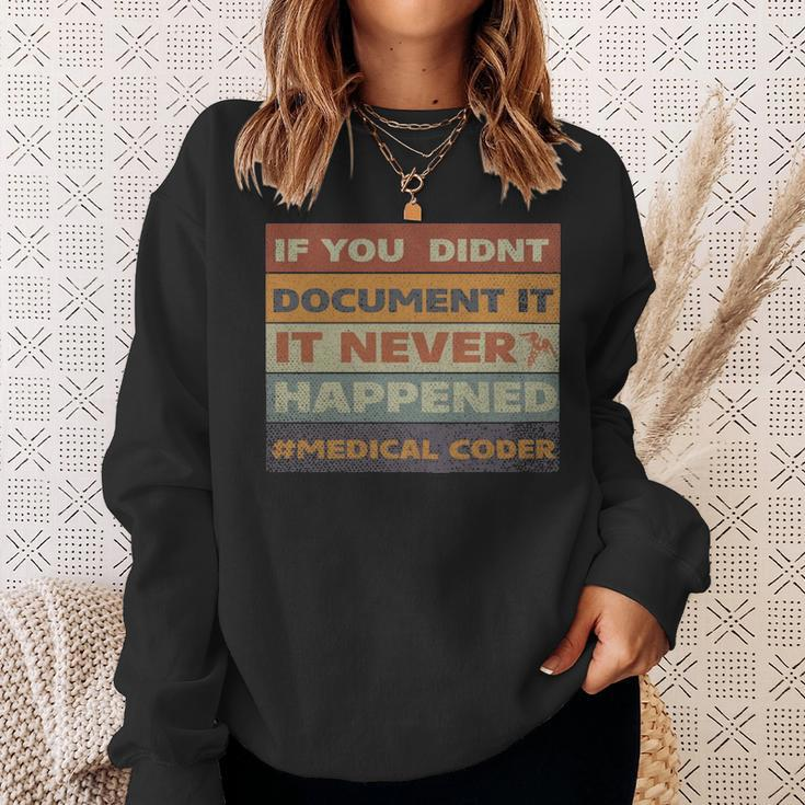 Funny Medical Coder - Funny Medical Coder Sweatshirt Gifts for Her