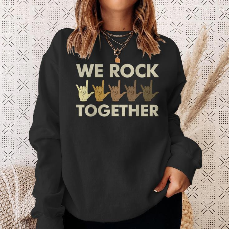 We Rock Together Sweatshirt Gifts for Her
