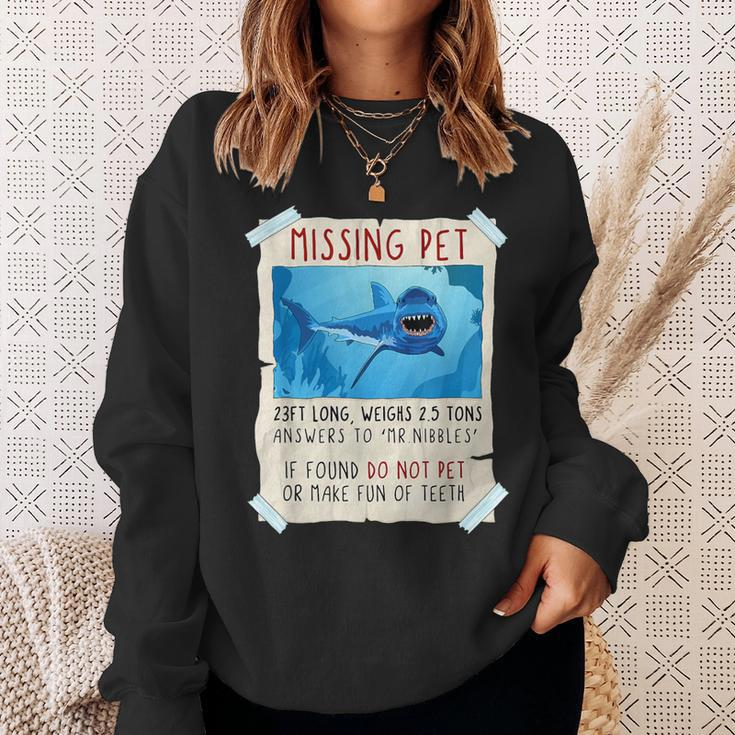 Shark Lover Shark Art Sea Animals Shark Sweatshirt Gifts for Her