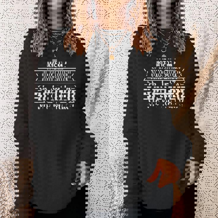 Working & Profession Building Surveyor Sweatshirt Gifts for Her