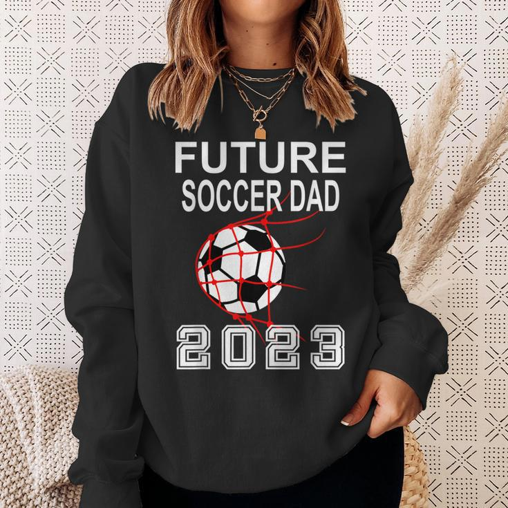 Future Soccer Dad 2023 Pregnancy Announcement Father To Be Sweatshirt Gifts for Her