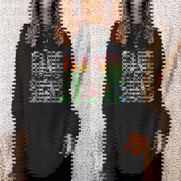 Gang Signs Sweatshirt Gifts for Her Gang Signs Sweatshirt Gifts for Her