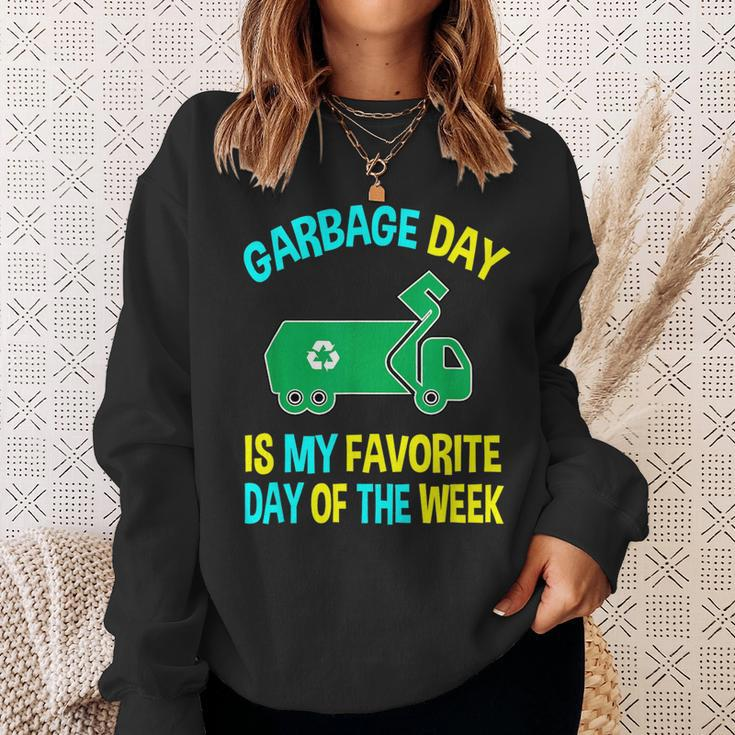 Garbage Uniform Trash Kids Garbage Man Costume Truck Sweatshirt Gifts for Her
