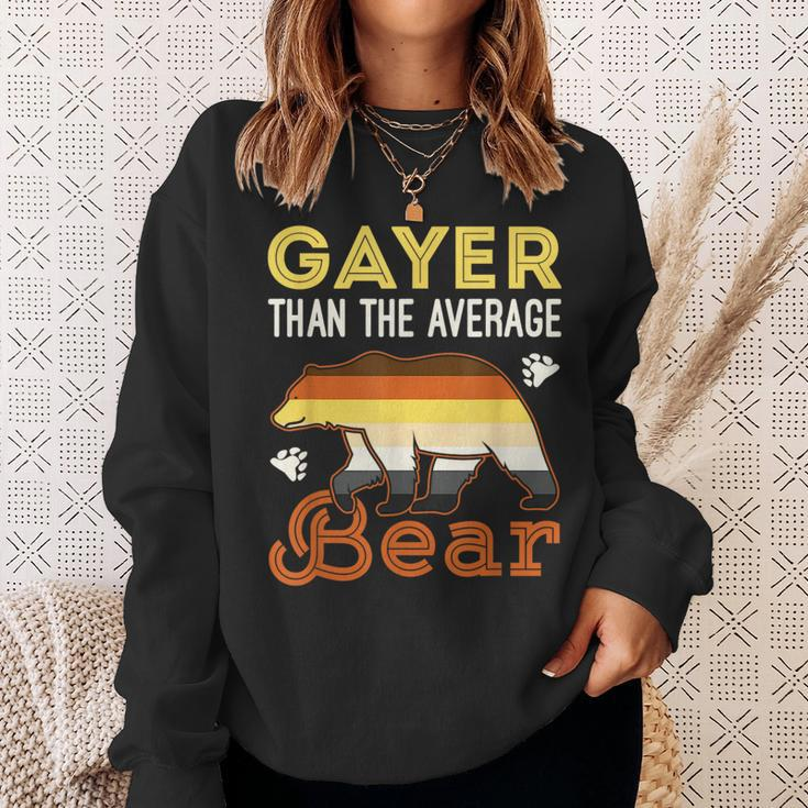 Gay Bear Pride Flag Subculture Men Male Lgbtq Sweatshirt Gifts for Her