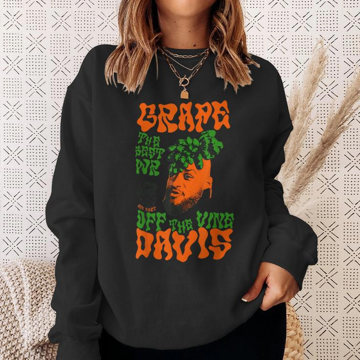 Grape Davis Meme Sweatshirt Gifts for Her