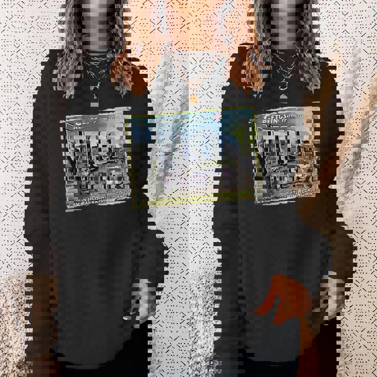 Greetings From Yucca Flats Sweatshirt Gifts for Her Greetings From Yucca Flats Sweatshirt Gifts for Her