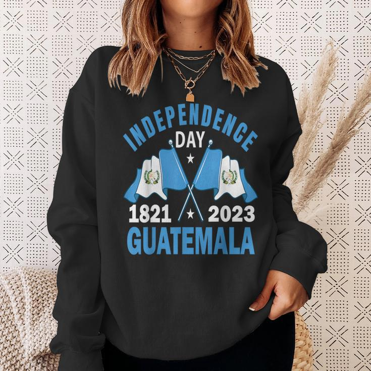 Guatemala Independence Day Patriotic Guatemalan Flag Sweatshirt Gifts for Her