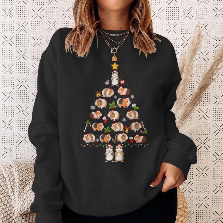 Guinea Pig Christmas Tree Ugly Christmas Sweater Sweatshirt Gifts for Her