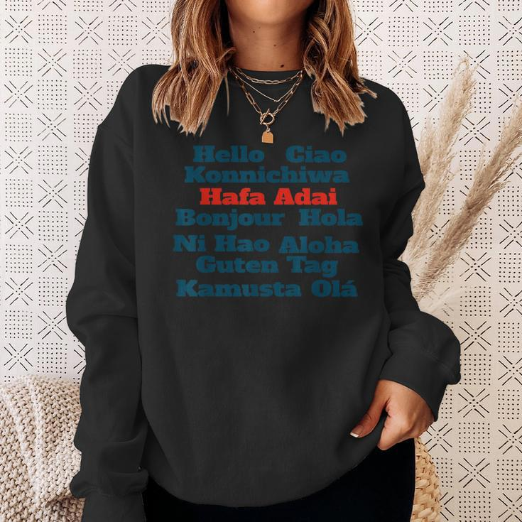 Hafa Adai Greetings From Guam V1 Sweatshirt Gifts for Her