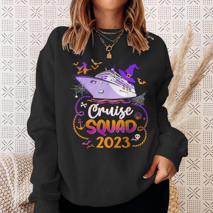 Halloween Cruise Squad 2023 Matching Cruising Crew Vacation Sweatshirt Gifts for Her