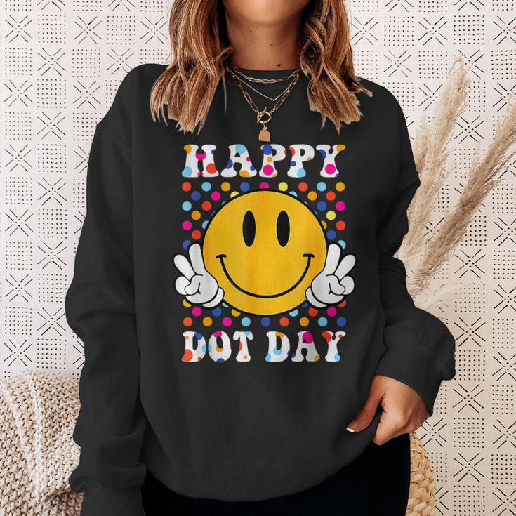 Happy Dot Day 2023 September 15Th International Dot Day Sweatshirt Gifts for Her
