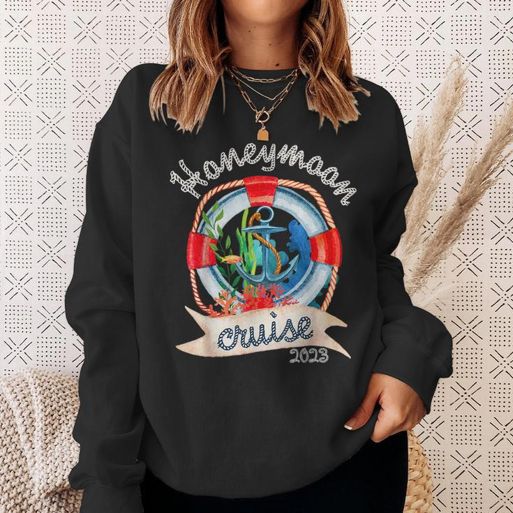Honeymoon Cruise For Couples 2023 Just Married Sweatshirt Gifts for Her